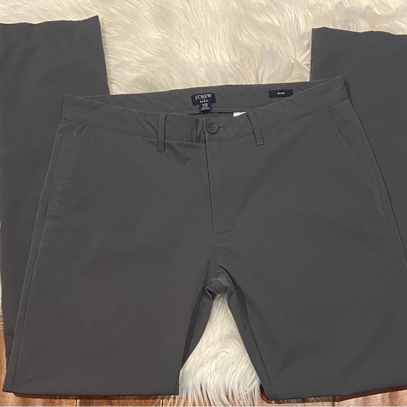 Men's Gray J. Crew flex pants - Picture 1 of 4